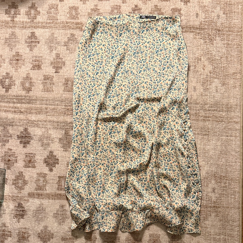 Zara Floral Print Women's Skirt